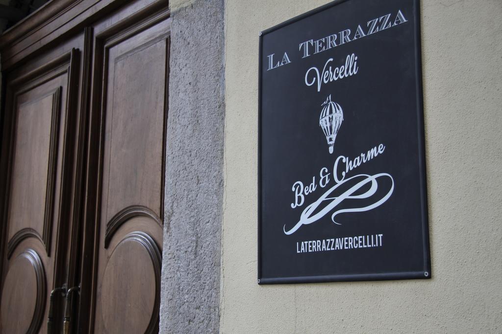 La Terrazza Vercelli Bed & Charme Zewnętrze zdjęcie